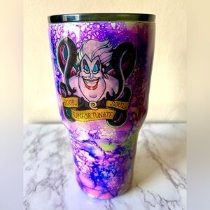Ozark Trail Stainless Steel Tumbler 30 Ounce Disney’s Ursula Customized Design